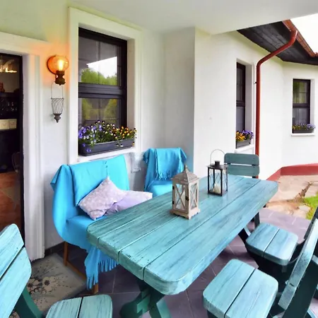 Holiday Villa With Fireplace And Private Garden Pollnow