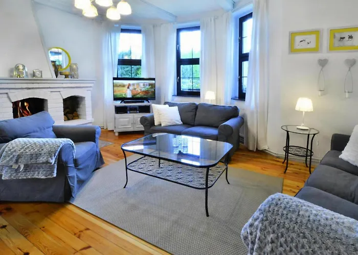 With Fireplace And Private Garden Pollnow